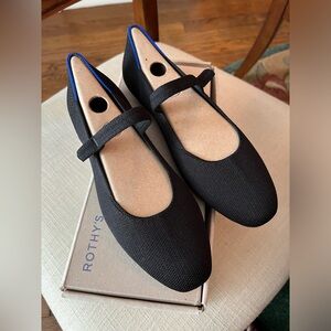 Rothy’s Mary Jane style round toe